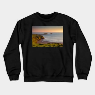 Worms Head, Rhossili Bay Crewneck Sweatshirt